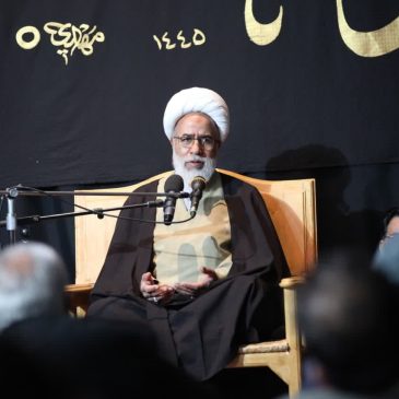 حضور حجت الاسلام و المسلمین غفوری، در مسجد علی‌ابن‌موسی‌الرضا(علیه‌السلام)