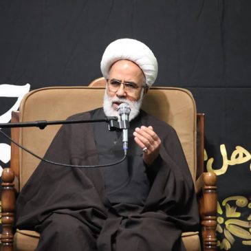 حضور حجت‌الاسلام‌و‌المسلمین غفوری، در مراسم عزاداری شهادت حضرت فاطمه‌ زهرا(سلام‌‌الله‌‌علیها)