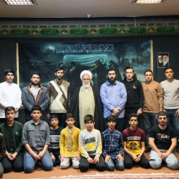 حضور حجت‌الاسلام‌والمسلمین غفوری، در هیئت محبان امام هادی (علیه‌السلام) و دیدار با جوانان این هیئت