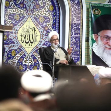 حضور نماینده ولی‌فقیه در استان و امام‌جمعه کرمانشاه، در مراسم گرامی‌داشت سالروز شهادت سپهبد شهید صیاد شیرازی