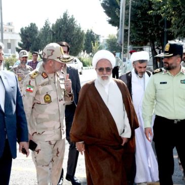 حضور در ستاد فرماندهی نیروی انتظامی استان